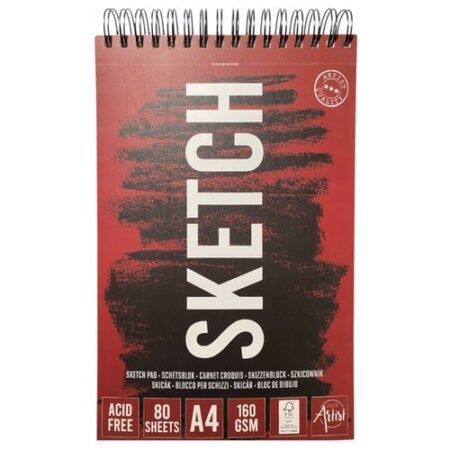 Carnet de dessin - 80 pages - 80g - A4