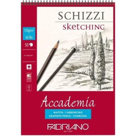 CARNET DE DESSIN - FABRIANO - 200G - 30 FEUILLES