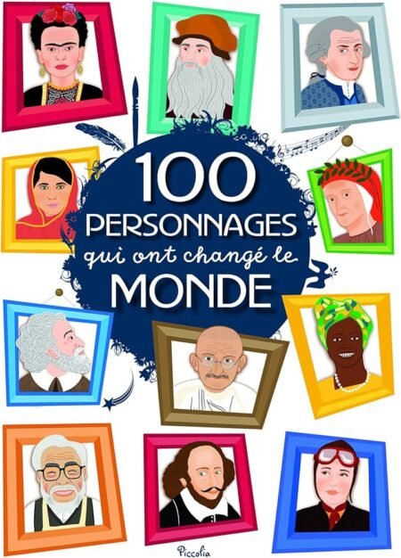 100 personnages qui ont changé le monde - Ilaria Faccioli et Miralda Colombo - ED PICCOLIA