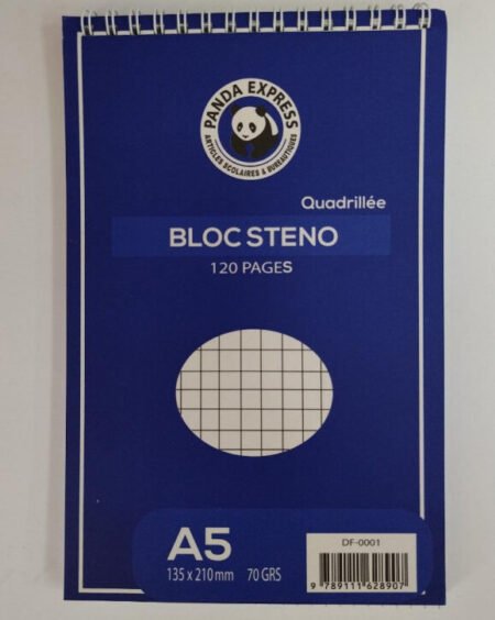Bloc Sténo A5