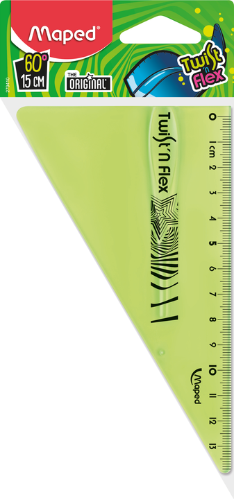 Equerre 15cm 60° Twist'n Flex MAPED