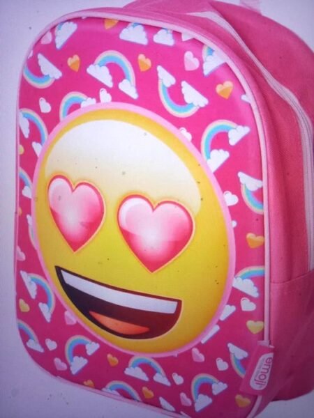 SAC A DOS EMOJI 3D - COEUR