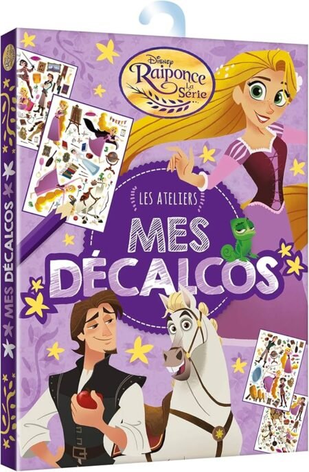 BOITE ATELIERS MES DECALCOS RAIPONCE