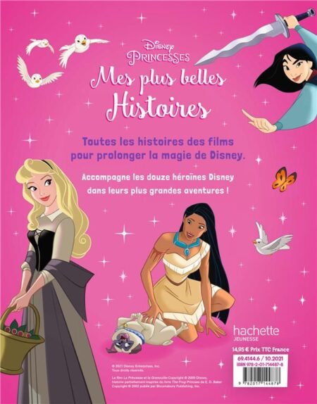 MES PLUS BELLES HISTOIRES - DISNEY PRINCESSES - HACHETTE JEUNESSE
