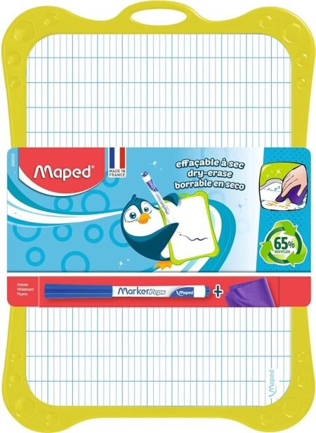 Ardoise Maped - effacable à sec - double face