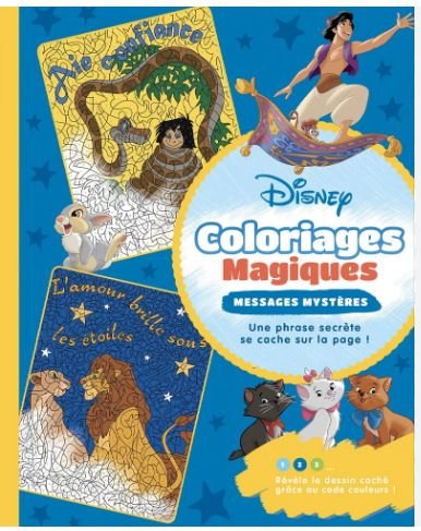 COLORIAGES MAGIQUES  - MESSAGES MYSTERES
