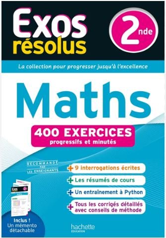 EXOS RESOLUS 2nde MATHS - Annales