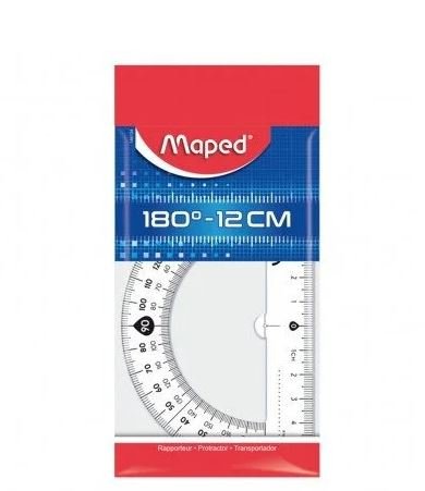 Rapporteur MAPED Classic 180° base 12cm