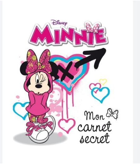 DISNEY MINNIE - MON CARNET SECRET