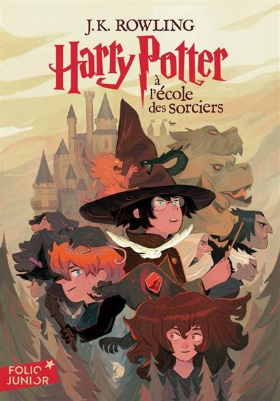 Harry Potter à l'école des sorciers - J.K. Rowling - Folio Junior