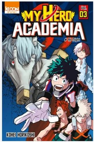 MY HERO ACADEMIA T03