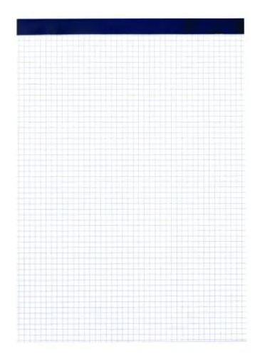 Bloc notes 1er prix sans couv bleu