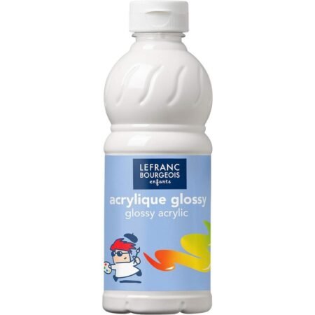 Lefranc Bourgeois Flacon De 500ml Glossy Color - Blanc