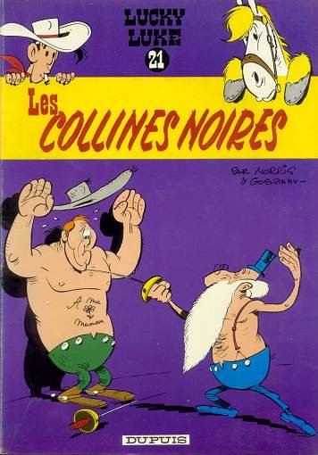 Lucky Luke Tome 21 - Les collines noires