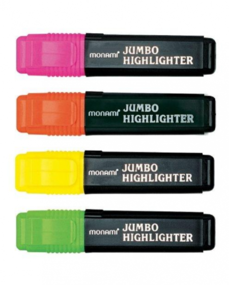 Fluo surligneur Jumbo Highlighter MONAMI